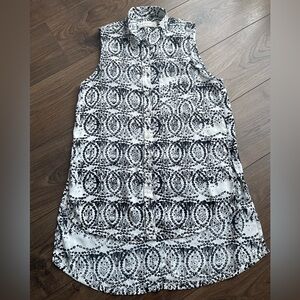 Abercrombie & Fitch Printed Sleeveless Shirt